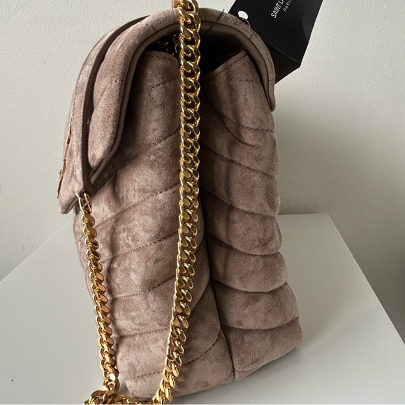 YSL Medium Suede LouLou - Picture 5 of 17
